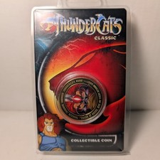 Moneda ThunderCats 40 Aniversario León-O Oficial Edición Limitada Coleccionable