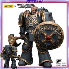 JOYTOY Warhammer 40K 1/18 Action Figures Space Wolves Grey Slayer Pack Huscarl