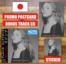 JAPAN PROMO POSTCARD+ VERONICA ELECTRONICA CD...