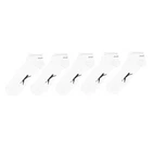 Slazenger 5 / 10 Pair pack Mens Trainer Socks Sz 7- 14 ankle sports liner White