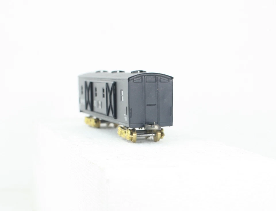 HO Scale Brass Early Japanese Box Car Hand Lettered #2 - Image 3 of 4