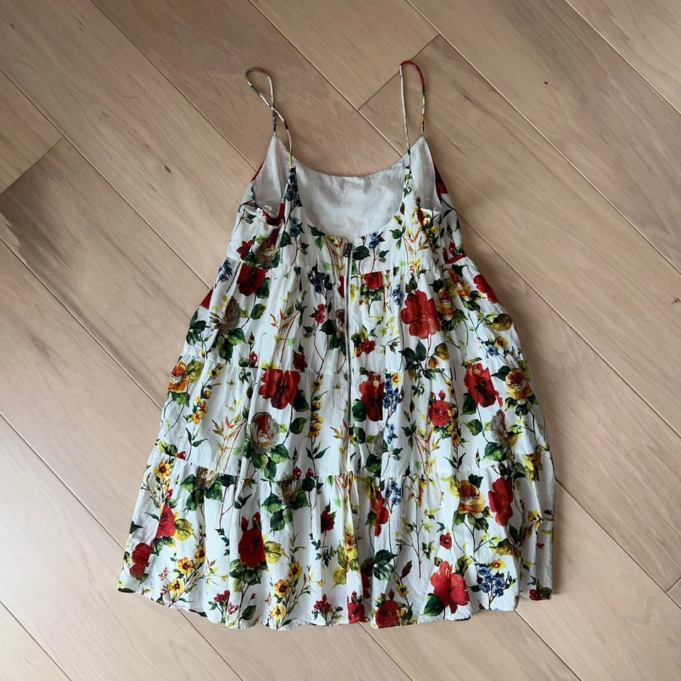 Mini Vestido Floral Alice + Olivia Coleen Rocío Floral Para Mujer’s 8 Foto 2 de 4