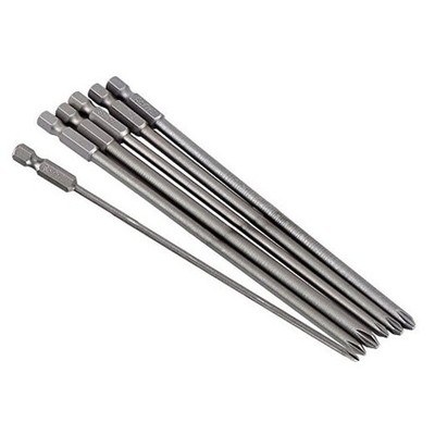 6Pcs 1/4 Hex Shank Magnetic Cross Phillips Screw Head Screwdriver 6pcs/ 150mm