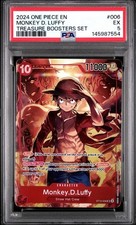 One Piece PSA 5 Monkey D Luffy Treasure Booster Set ST10-006 Promo Card