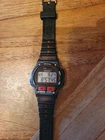1993 RARE Vintage RED Timex Ironman Triathlon Digital Watch Pre - Indiglo Light