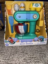 FAO Schwarz Best Baker Pretend Spinning Mixer-12pc Kitchen Playset Seal NIB    