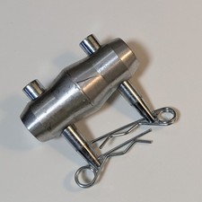 Global Truss Double-Ended Conical Coupler: F31/F32/F33/F34/F44P w/ pins  clips