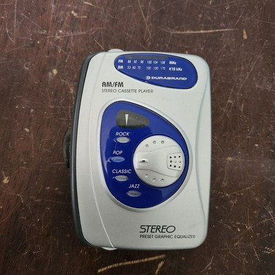 Durabrand 1129 AM/FM Radio Stereo Cassette Player Portable