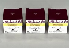 LOT OF 3 BURT'S BEES FIRMING MOISTURIZING CREAM 1.8OZ EACH NEW IN BOX