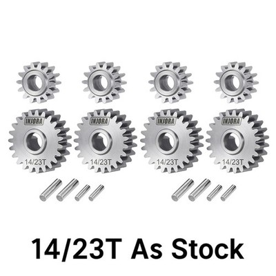 Injora Stainless Steel Portal Gears Set For 1/18 Redcat Ascent-18 (Option: 2 ...
