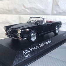 MINICHAMPS Alfa Romeo 2600 Spider 1/43 Model Car Toy 15+