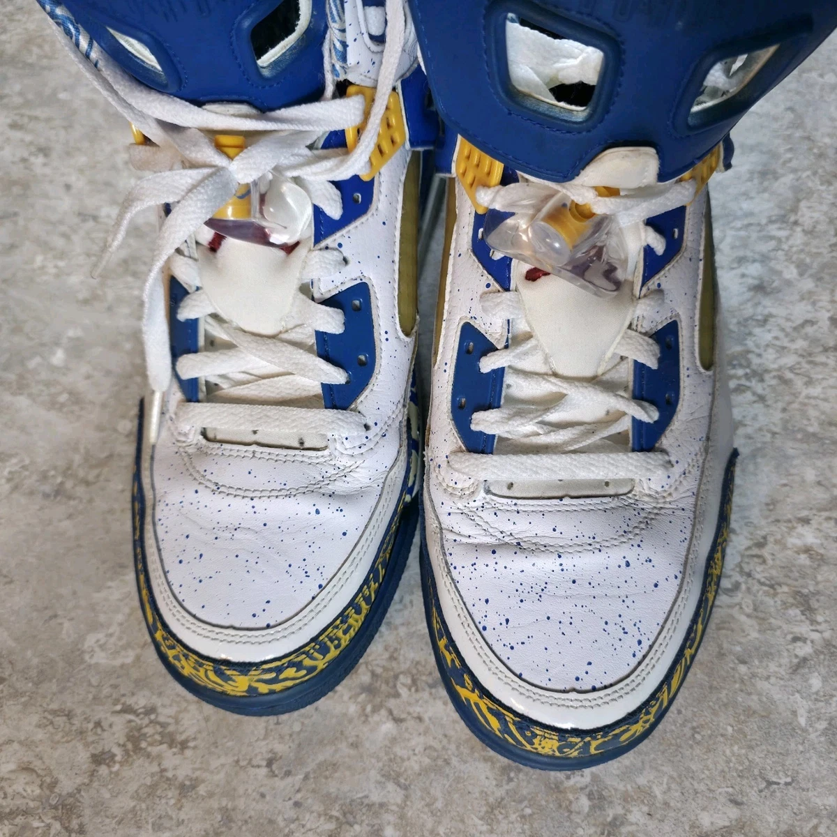 Jordan Spizike "Do The Right Thing" Turnschuhe 315371-162 Herren Größe 11,5 Y2K