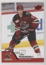 2020-21 Upper Deck AHL Exclusives 41/100 Lane Pederson #4 0s28
