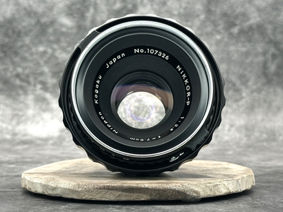 Near MINT] ZENZA BRONICA S2 Late Model Black Nikkor-P 75mm f2.8