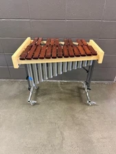 Bergerault Orff Chromatic Soprano Xylophone C5–A6 Aged Rosewood Bars w/ Stand