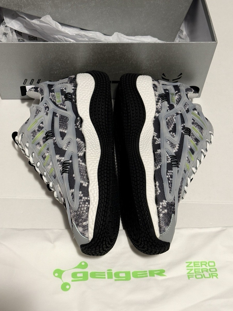 John Geiger 004 YOTS Year Of The Snake Black/Grey Python Size 13
