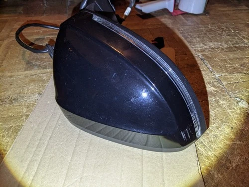 2017 AUDI A4 RIGHT / PASSENGER DOOR MIRROR POWER, BLACK, 6 Wires