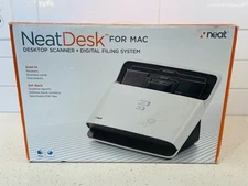 Neat Desk for Mac Desktop Scanner Digital Filing System Open Box