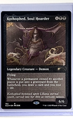 MTG Magic The Gathering SLD Secret Lair Foil Etched #162 Kothophed Soul Hoarder