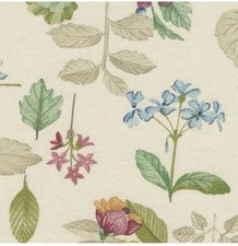 Longaberger Picnic Tote Basket Liner - Botanical Fields