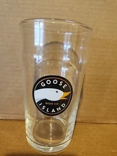 GOOSE ISLAND Beer Pint Glass Chicago Brewery Craft Brewing  16 Ounce Oz Cup Mug