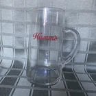 Vintage Hamms Beer Hand Blown Glass Pitcher 8.75" Tall