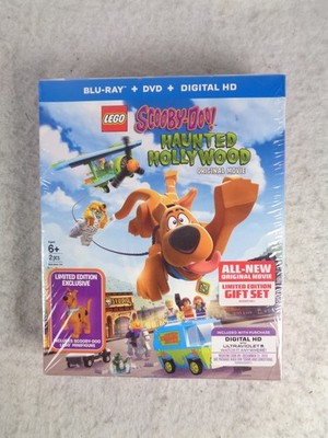 Lego Scooby-Doo Haunted Hollywood Movie Bluray + DVD + Minifigure New in Box