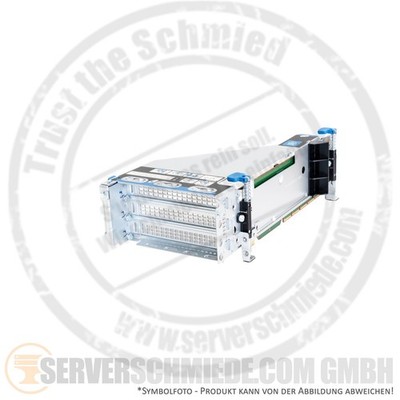 HP Primary Secondary Riser 2x x8 1x x16 PCIe 5.0 incl. cage DL380 Gen11 P48802-B