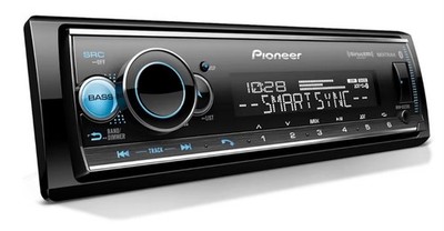 MVH-S522BS 1-Din Digital Media Receiver   Bluetooth, SiriusXM, Color Change, USB