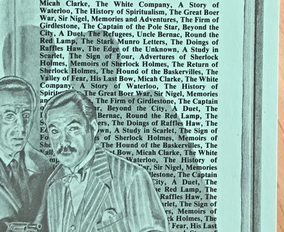 TURKS & CAICOS 125 ANIVERSARIO DE SIR ARTHUR CONAN DOYLE Foto 3 de 4