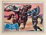 Vintage 1966 Topps Batman Blue Bat Logo #8B SNARING THE SHEI