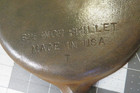 #3 Wagner Unmarked Cast Iron Skillet — photo 5
