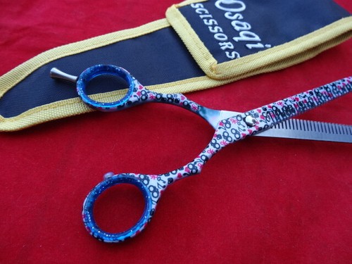 6.5" Pet Dog Cat Professional Grooming Hair Double Teeth Thinning Scissors - Picture 6 of 11