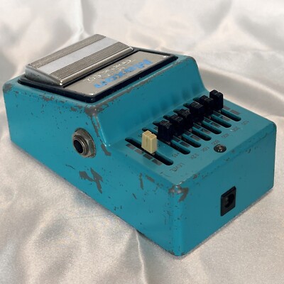MAXON GE-9 6band Graphic EQ 1980s Vintage Guitar Pedal Made in