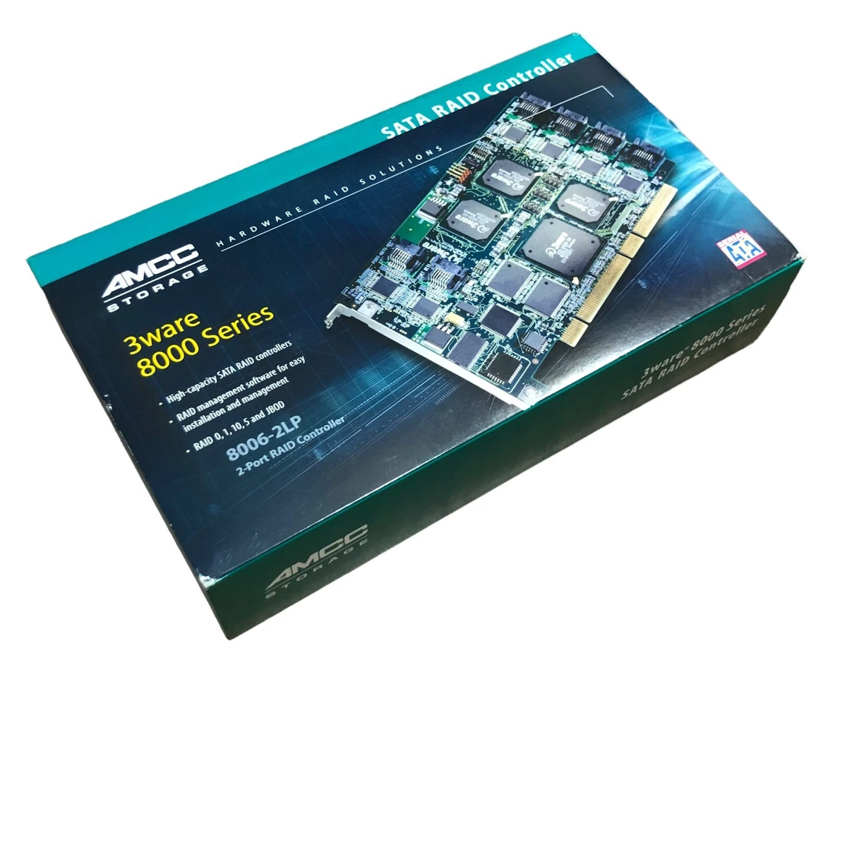 Carte RAID 3Ware Escalade 3W-7810 8-Port IDE ATA PCI-X - Occasion Testée