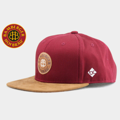 Bavarian Caps Bamberger Hofbräu Snapback Cap Basecap Lederpatch Kappe Bier Neu