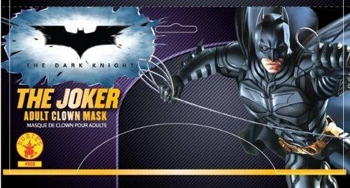 Rubie's Costume Batman The Dark Knight Adult Joker Latex Clown Mask, White, One - Image 2 of 4