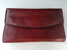 FULL GRAIN COWHIDE WOMEN'S WALLET/COIN PURSE 7X4X1"H