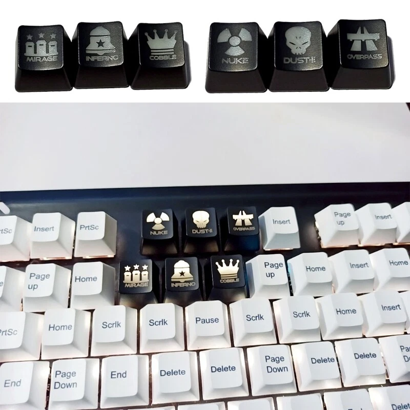 Mechanical Keyboard for Key Caps 6 Keys ABS OEM Personality Height Ke