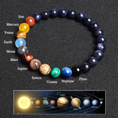 Energy Galaxy Solar Wristband Jewelry