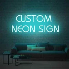 Free Design Custom Neon Sign Light Lamp Personalized Custom Made Customize Decor