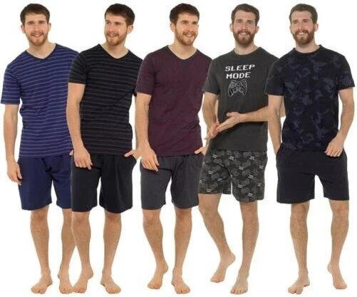2 Pantaloncini Uomo In Cotone | Morbidi E Leggeri Con Tasche E Coulisse | Pigiama O Relax In Casa | Taglie Dalla M Alla 5XL