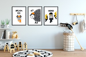 cool nursery art