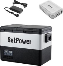 Setpower PT35 Car Refrigerator with PG216 Portable Power Station 0  -50  for Car