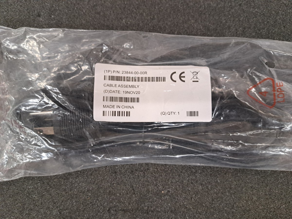 ELECTORE 100g ×2本＋α New, Zebra, 23844-00-00R, AC line 7.5' 3-Wire 18WG 120 VAC