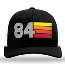 1984 Retro Trucker Hat '84 Birthday  Embroidered S