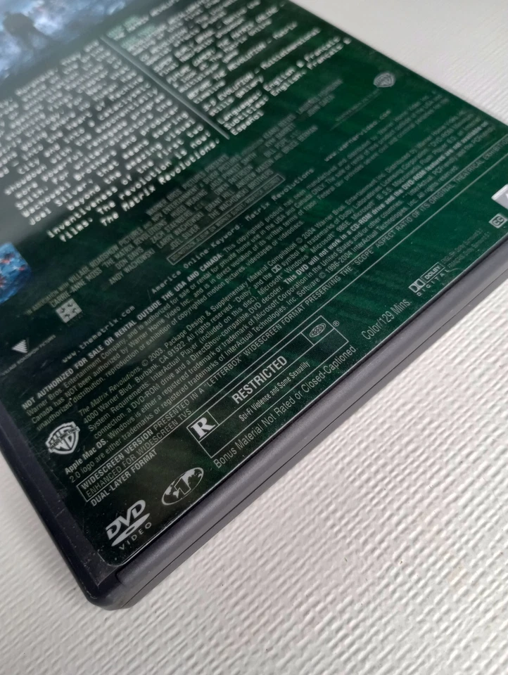 The Matrix Revolutions Widescreen 2 Disc Edition DVD Warner Bros - Image 3 of 4