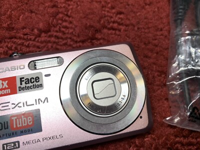 デジタルカメラ Casio Exilim Casio Digital Camera Exilim EX-Z35 12.0MP Rare PINK TESTED No