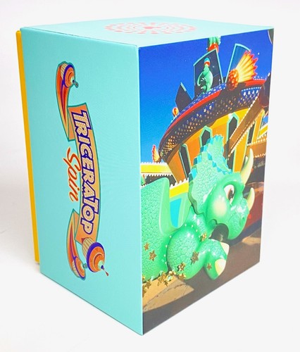 New Disney World Animal Kingdom Triceratop Spin Yellow MagicBand LE 1000 - Picture 3 of 6