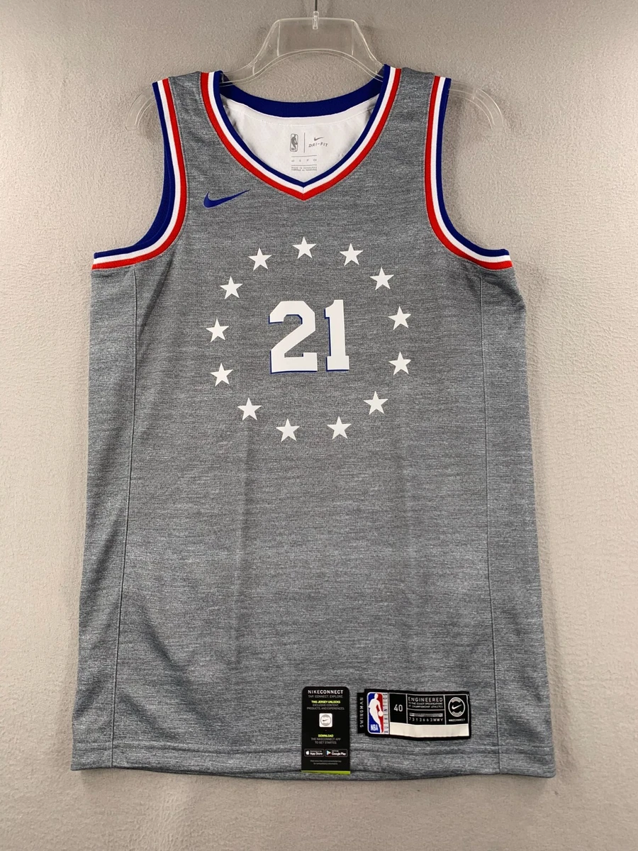 Embiid gray jersey new arrivals
